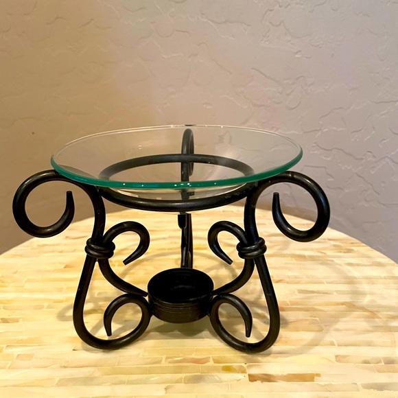 PartyLite Antique Brass Aroma Wax Melts Warmer
